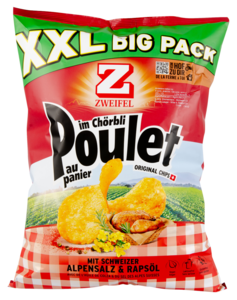 Patatine al gusto pollo Zweifel