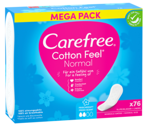 Carefree Cotton Feel Normal 76x