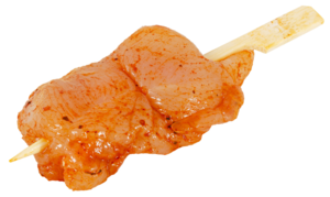 Spiedini di petto di pollo al satay