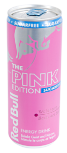 Red Bull The Pink Edition Sugarfree 24x250ml