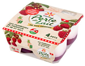 Yogurt ai lamponi spec. regionale Perle de lait Yo