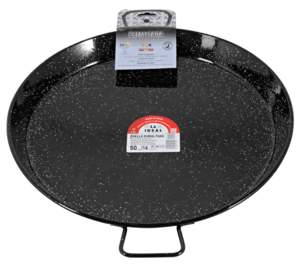 Padella per paella in acciaio smaltato Ø 50 cm