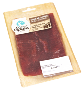 Albert Spiess Carne secca dei Grigioni Eckstück 100g