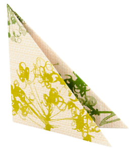 Servietten 3-lagig Green Umbles