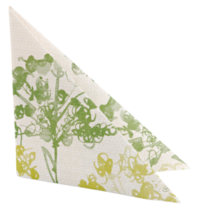Serviettes green umbles