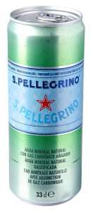 Acqua minerale frizzante S.Pellegrino