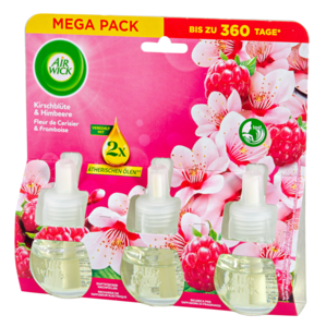 Air Wick Diffuseur fleur de cerisier & framboise 3x19ml