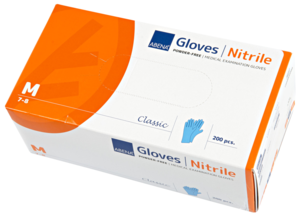 Handschuhe Nitril blau