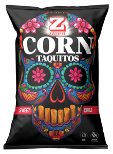 Zweifel Corn Taquitos Sweet Chili 2x125g