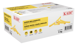 Kadi Super frites coupe ondulée · 2.5 kg