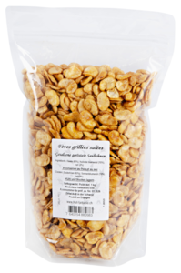 Roasted and salted fava beans