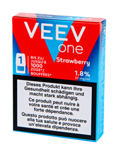 Veev One Vaping Pod Erdbeere