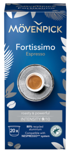 Mövenpick Fortissimo Espresso 20 capsules