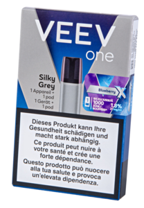 One Silky Grey Starter-Kit Heidelbeere