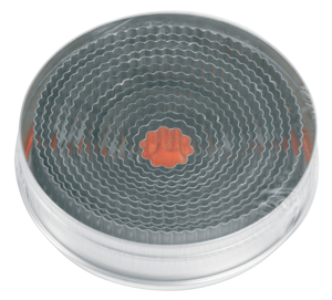 Ausstechformen rund geriffelt,
