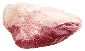 Copertina di scamone di manzo fresca