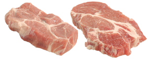 Coppa di maiale a fette