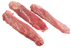 Fresh wild boar fillet