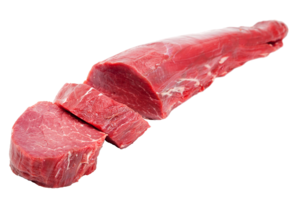 Fresh beef fillet