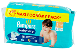 Baby-Dry Windeln Grösse 3 Midi