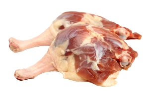 Cosce d'anatra fresche