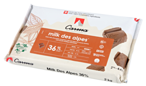 Milk des Alpes 36% Couverture Chocolate