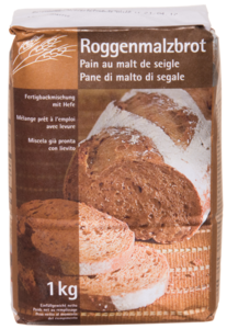 Miscela per pane al malto di segale