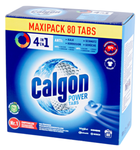 Calgon Power Tabs 4in1 80 pastilles