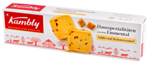 Kambly Biscotti Sablés al caramello 3x90g