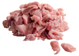 Emincé de porc frais à la minute