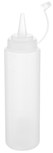 Quetschflasche Weiss 240 ml