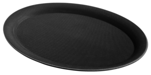 Vassoio da portata ovale antiscivolo 26 cm