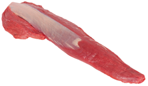 Fresh beef fillet