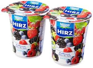 Nestlé Hirz Yogurt 0% ai frutti di bosco 2x180g