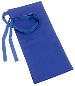 Halbschürze Blau 90x50 cm
