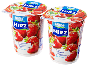 Nestlé Hirz Yogurt alle fragole 2x180g