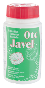 Pastilles Javel