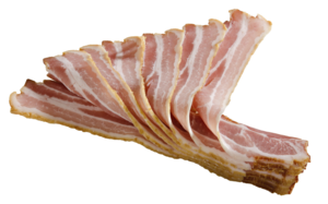 Del Maître Lard à griller fumé, tranché 350g