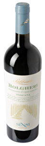 Vino rosso Sabbiato Sensi Bolgheri DOC