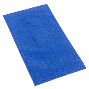 Serviettes bleu foncé