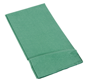 Serviette Dunkelgrün 1/8, 39 cm