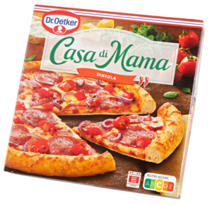 Dr. Oetker Pizza Casa di Mama Diavola surgelata 405g