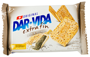 Dar-Vida Cracker chia e quinoa 4 porzioni 184g