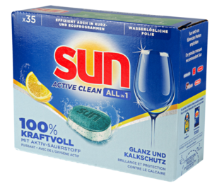 Sun Tabs lavastoviglie All-in-1 Limone