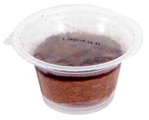 Glace truffe au chocolat d'Équateur