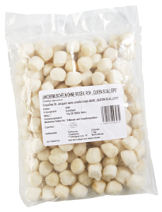 Frozen scallops 40/60 without roe