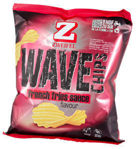 Zweifel Chips ondulate French Fries 2x120g