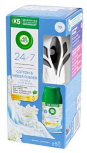 Air Wick Freshmatic kit coton & lilas