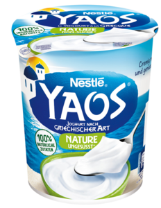 Nestlé YAOS Yogurt alla greca al naturale senza zucchero 450g