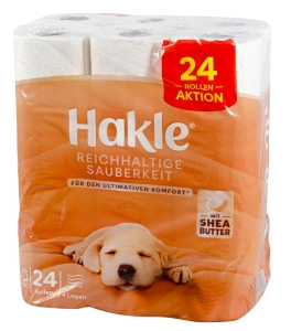 Hakle Carta igienica pulizia generosa